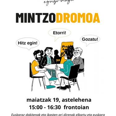 Euskaraldia: "Mintzodromoa"