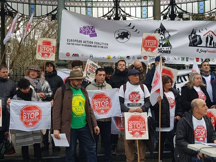 Eskualdeko Kaleratzeak Stop Deshaucios taldearen saioa izango da bihar Eibarren