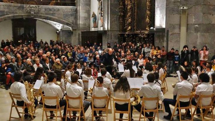 Musika Eskolakoen Gabonetako kontzertua