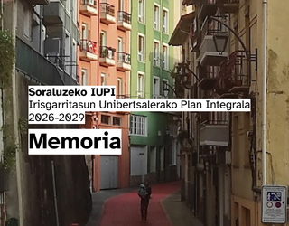 Soraluzeko Udalak amaitutzat eman du udalerriko Irisgarritasun Unibertsaleko Plan Integrala idazteko lana