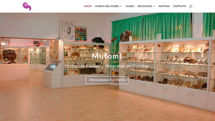 Mufomi museoak webgunea estreinatu du