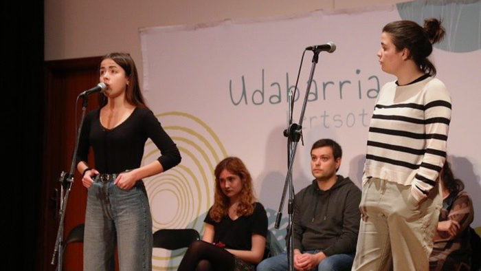 Datorren astean ailegatuko da 'Udabarria Bertsotan' Ermura