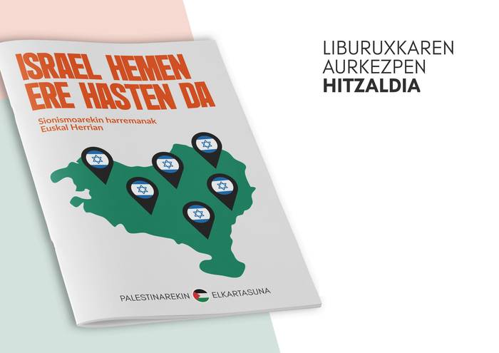 Liburu aurkezpena: 'Israel hemen ere hasten da'