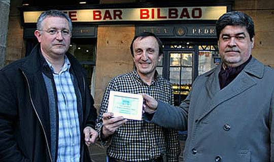 Iñaki Odriozolak irabazi du Cafe Bar Bilbao Teatro Laburreko Saria