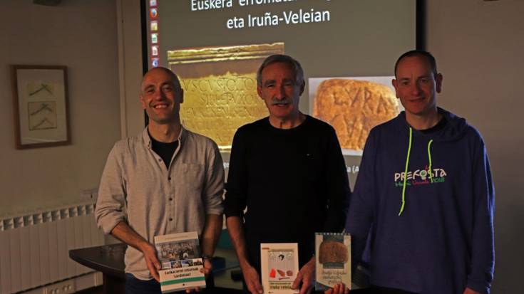BIDEOA: ‘Iruña-Veleia. Erromatar hiria Araban’ Juan Martin Elexpururen hitzaldia
