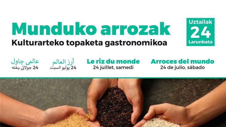 Kulturarteko topaketa: "Munduko arrozak".
