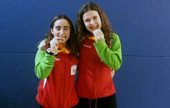 Maddi Goñik eta Nora Rodriguezek brontzezko domina lortu dute Espainiako Eskubaloi Txapelketan