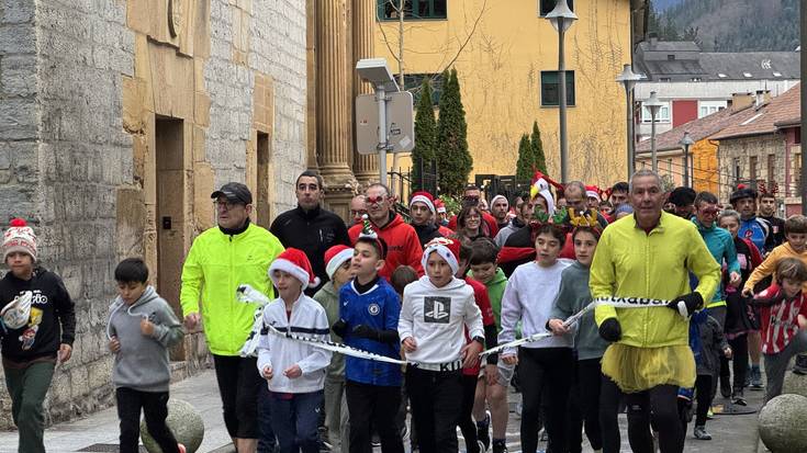 Ehun lagunetik gora bildu dira San Silvestre lasterketan