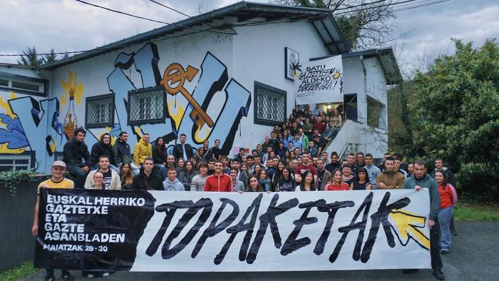 Euskal Herriko gaztetxeen eta gazte asanbladen topaketak egingo dituzte Elorrion maiatzeko azken asteburuan