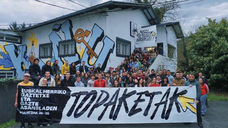 Euskal Herriko gaztetxeen eta gazte asanbladen topaketak egingo dituzte Elorrion maiatzeko azken asteburuan