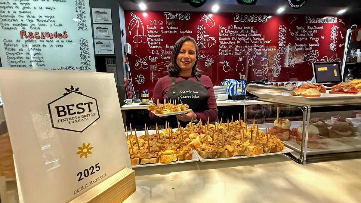 Viento Sur gastroteka Eguzkilore batekin saritu du Best Pintxos gidak