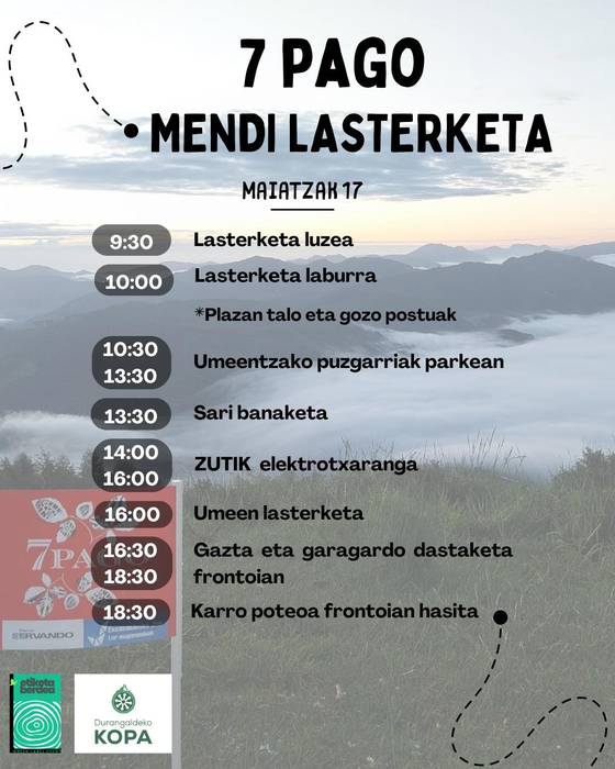 7 Pago mendi lasterketa (II. EDIZIOA)