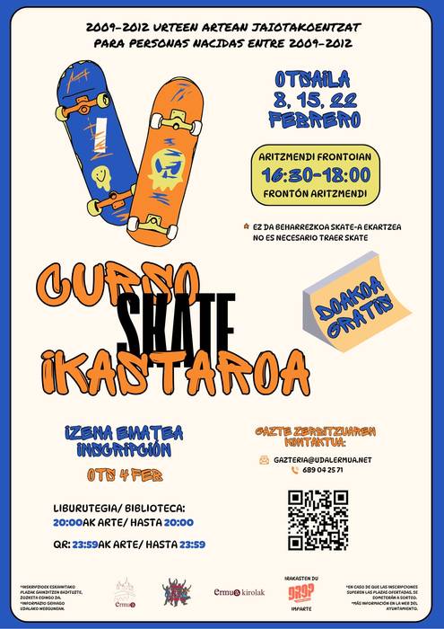 Skate ikastaroa