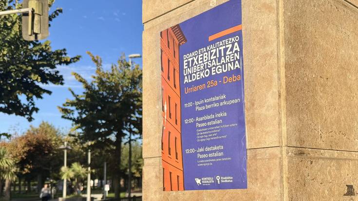 Etxebizitza Sindikatuak doako eta kalitatezko etxebizitza unibertsalaren aldeko eguna antolatu du larunbaterako