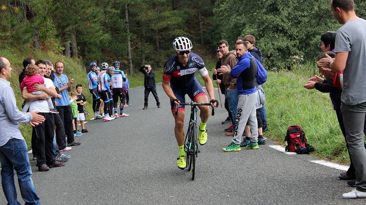 Ramon Garcia gailendu da San Pedrora bizikleta igoeran