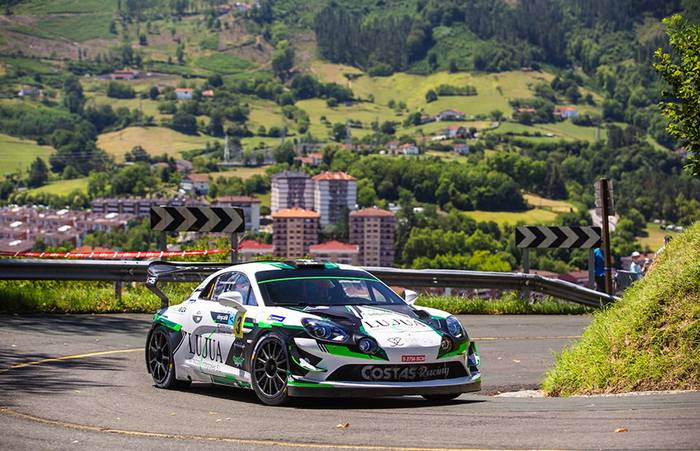 Xabier Lujua eta Jesus Estrada izan dira azkarrenak San Miguel Rallysprintean