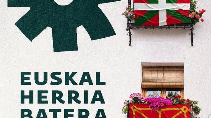 Aberri Eguna balkoietan eta leihoetan ospatzera deitu dute
