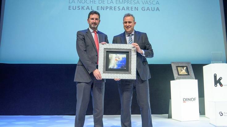 Alcortak jaso du 'Enpresa Berrikuntzaren' saria Euskal Enpresaren Gaua galan