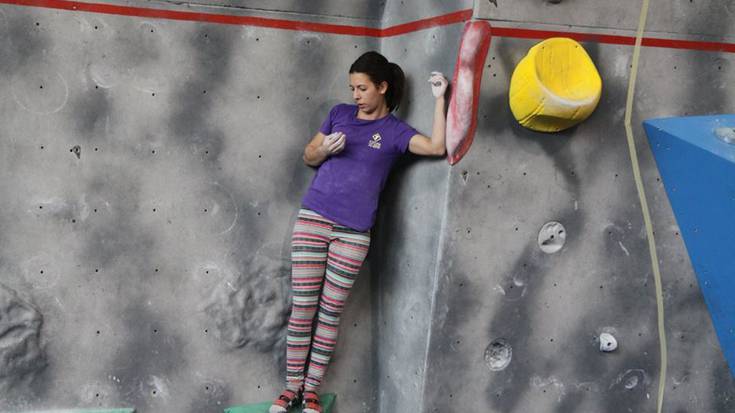 Irene Alvarezek 2. egin du Donostiako boulder txapelketan