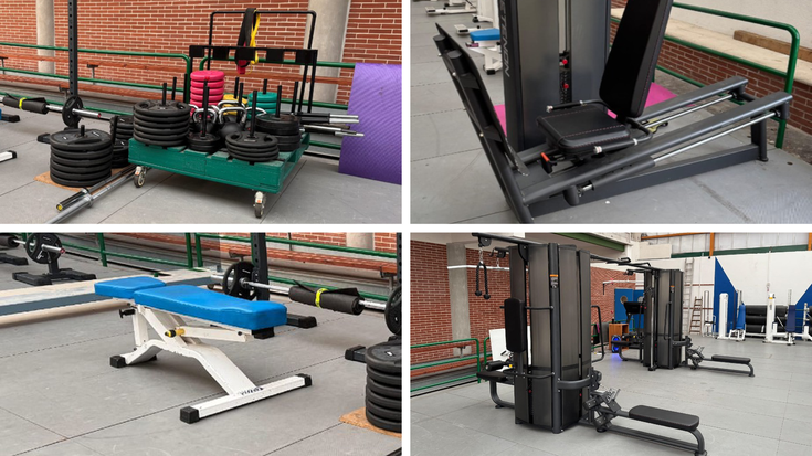 Makina eta material berriak izango ditu gimnasioak