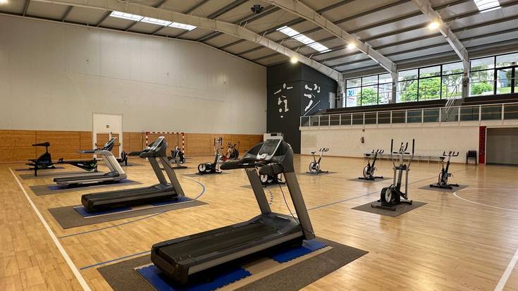 IMHko kiroldegira lekualdatu dituzte Mintxetako gimnasioko makinak