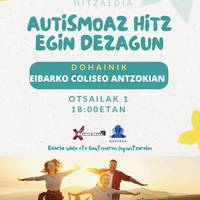 "Autismoaz hitz egin dezagun"