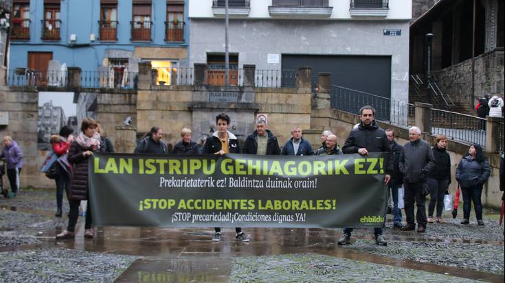 "Aldundiari exigitzen diogu har ditzala neurriak lan-istripu gehiago gerta ez dadin" EH Bildu