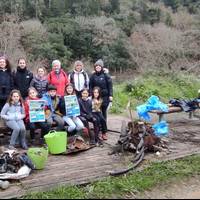 Hondakin bilketa eta zuhaitz landaketa