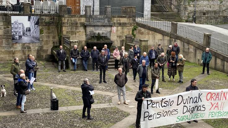 1.080 euroko gutxieneko pentsioen aldeko manifestazioa, bihar