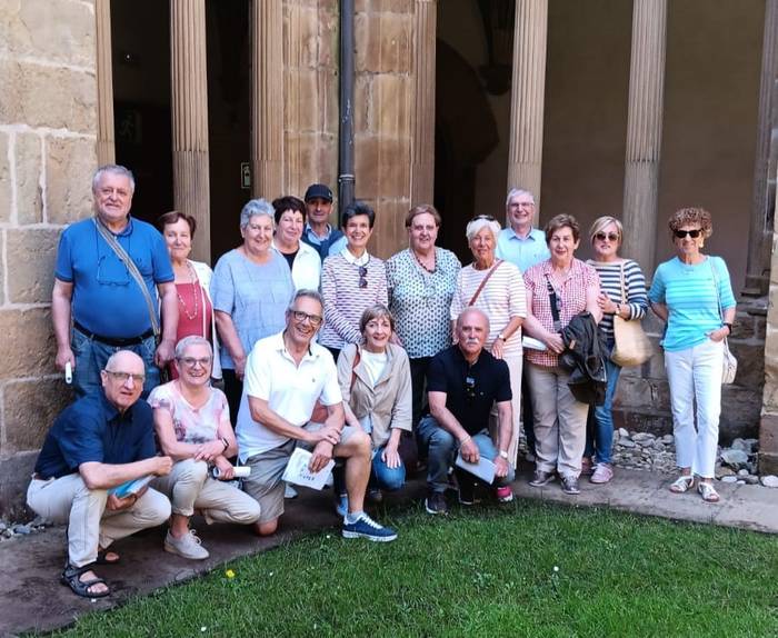 San Telmo museora egindako irteerarekin itxi zuten ikasturtea jendartEKINeko kideek
