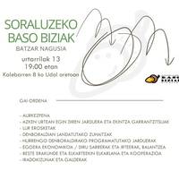 Baso Biziak elkartearen Batzar Nagusia