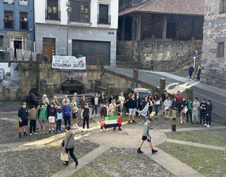 Gaur elkarretaratzea, datorren astean Palestinaren aldeko lanuzteak eta greba daude deituta