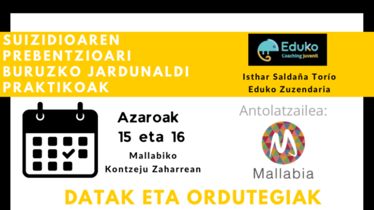 Suizidioaren Prebentzioa - Jardunaldi Praktikoak