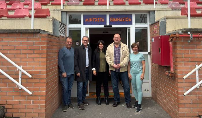 Ekainean hasiko dituzte Mintxetako gimnasioa berritzeko obrak