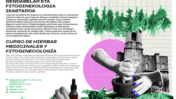 Ikastaroa: "Sendabelarrak eta fitoginekologia"
