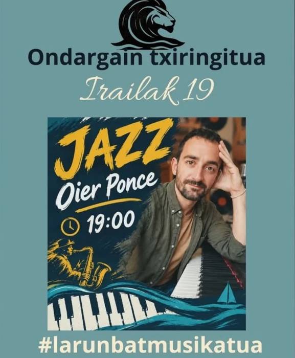 Jazz kontzertua: Oier Ponce