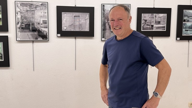 Soraluzeko historia gertukoaren argazki erakusketa ipini du Mikel Valerok