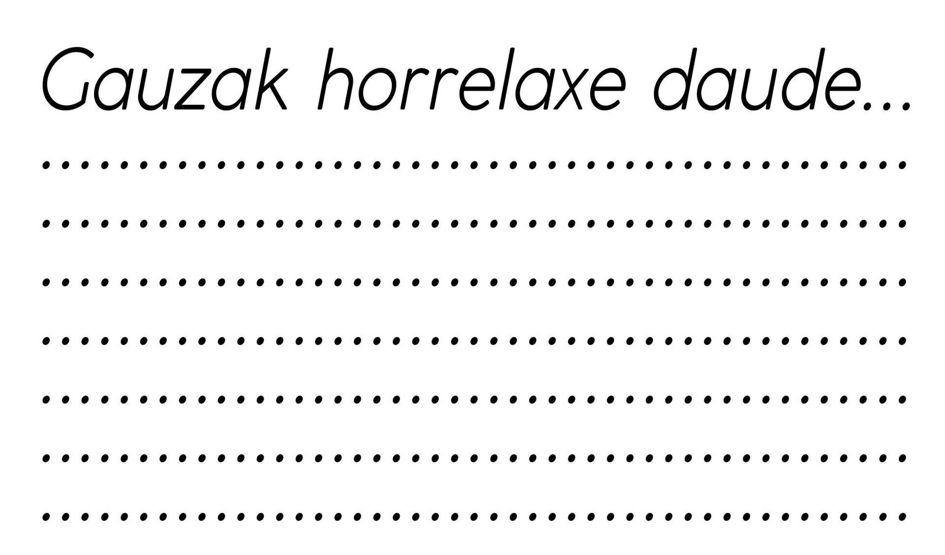 Teoria bat, praktika ugari