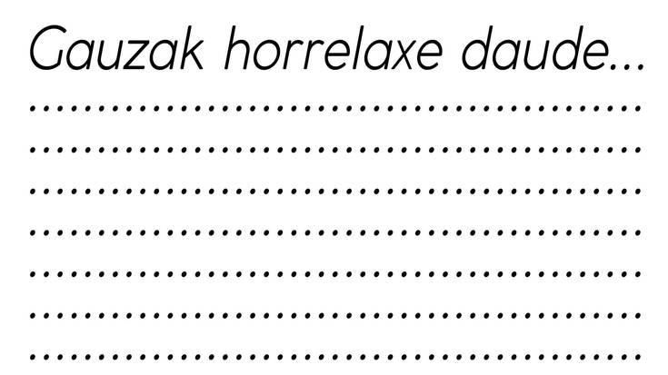 Teoria bat, praktika ugari
