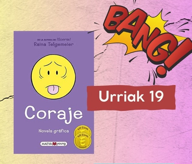 "Komikizaleak" gazteentzako komikien irakurketa kluba: 'Coraje'