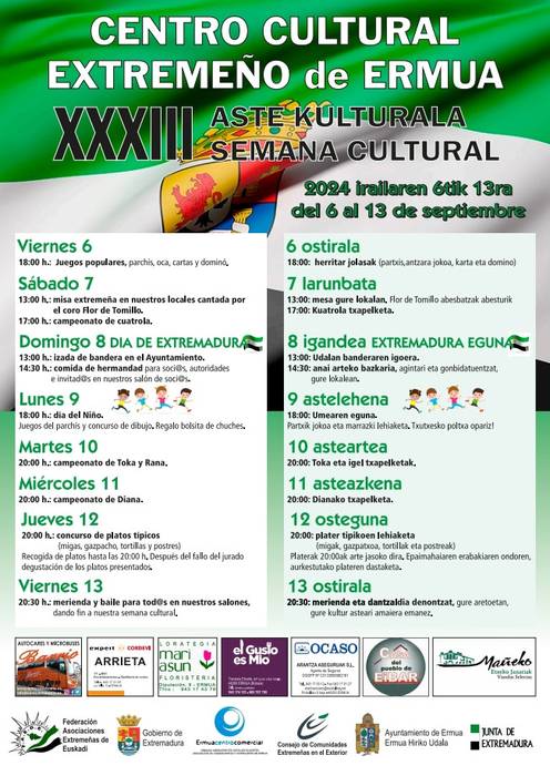 Extremadurako XXXIII. Aste Kulturala