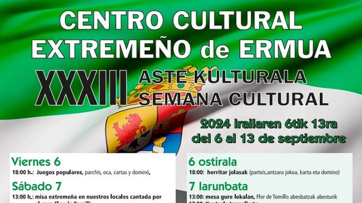 Extremadurako XXXIII. Aste Kulturala