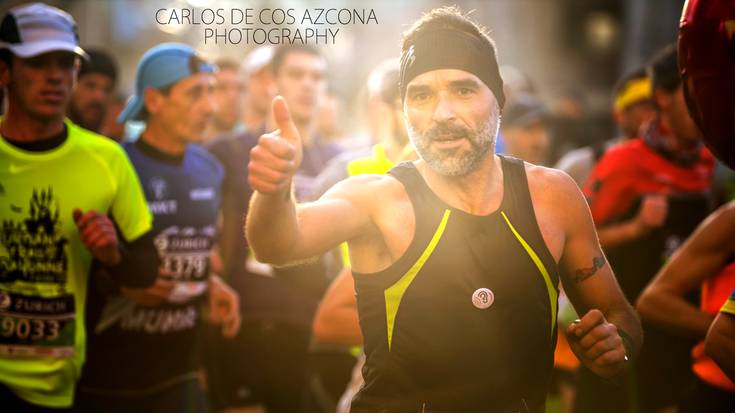 David Rasconek Donostiako maratoia korritu du 