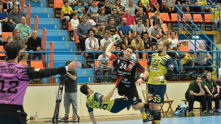Asobal Ligan diharduten Bidasoak eta Ciudad de Logronok lagunarteko partida jokatuko dute Elgoibarren