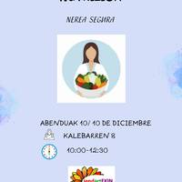 Hitzaldia: "Nutrizioa"