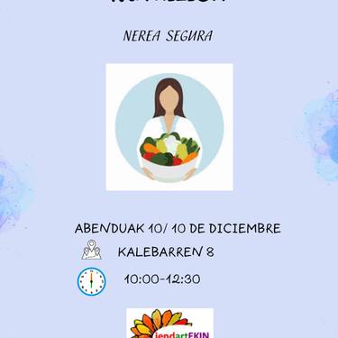 Hitzaldia: "Nutrizioa"
