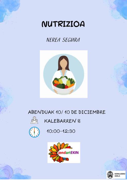 Hitzaldia: "Nutrizioa"