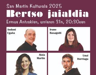 San Martin Bertso Jaialdirako 2 SARRERA