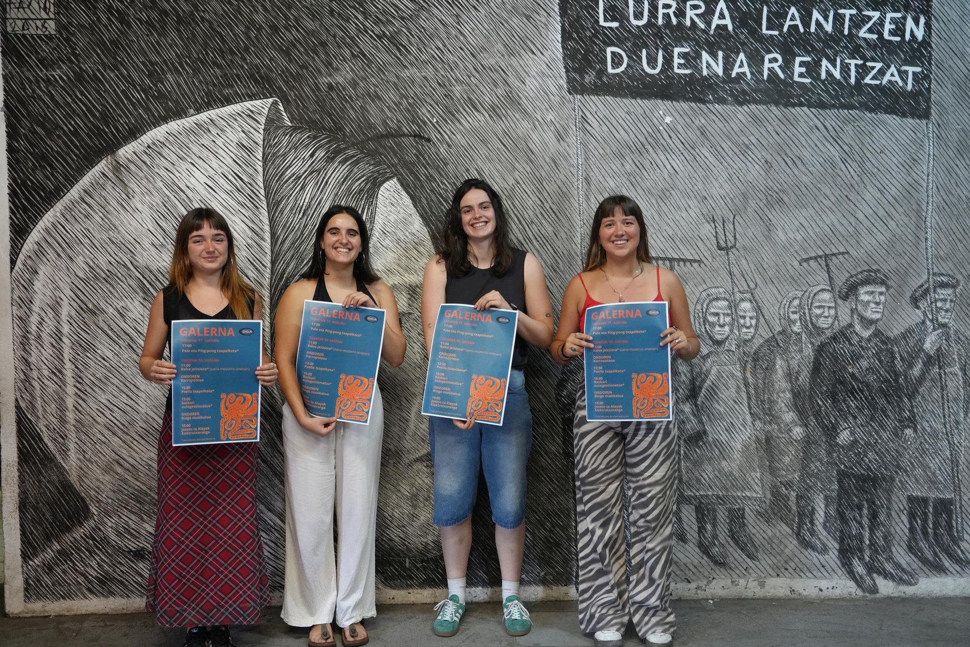 Aldarrikapena, jaia eta parte-hartzea eskutik helduta, badator Galerna Festa