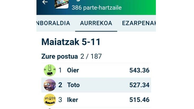 Egunean Behin (18) Ermuan: 1. astea